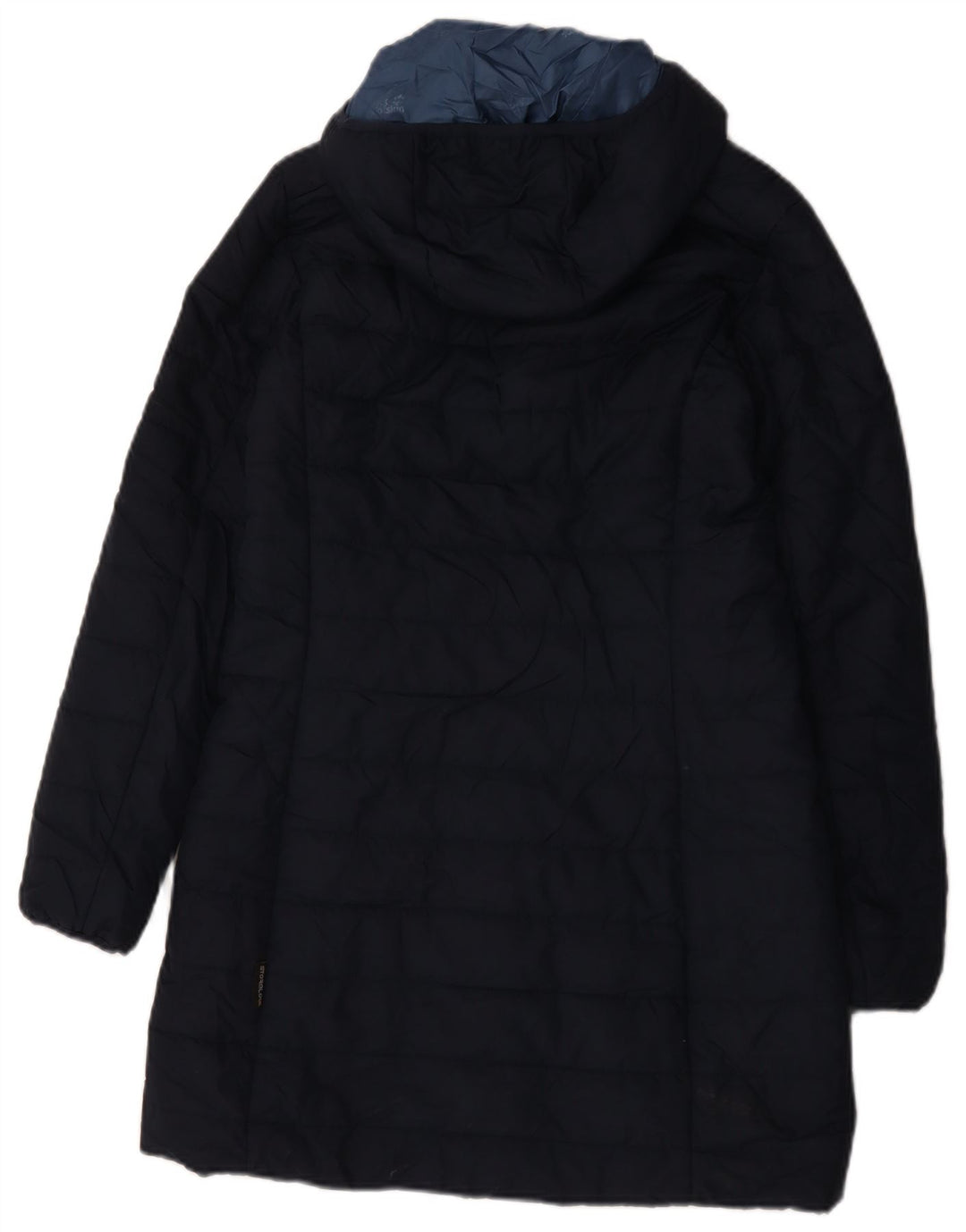 Jack Wolfskin Γυναικείο παλτό με κουκούλα UK 8/10 Μικρό Navy Blue Polyester