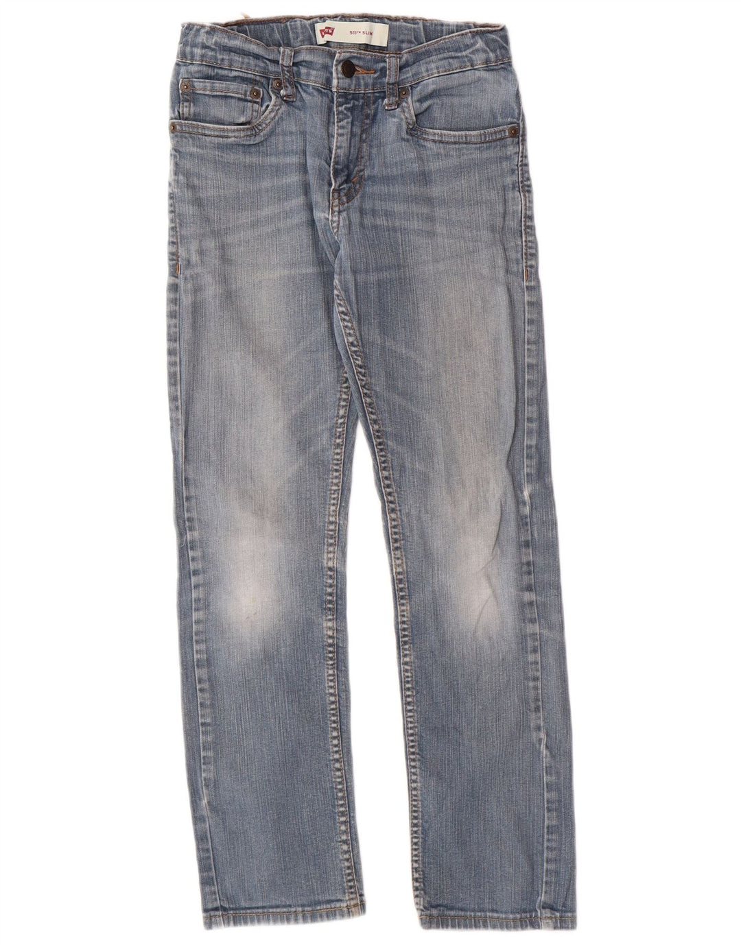 Levi's Boys 511 Slim Jeans 11-12 ετών W26 L26 Blue Cotton Classic