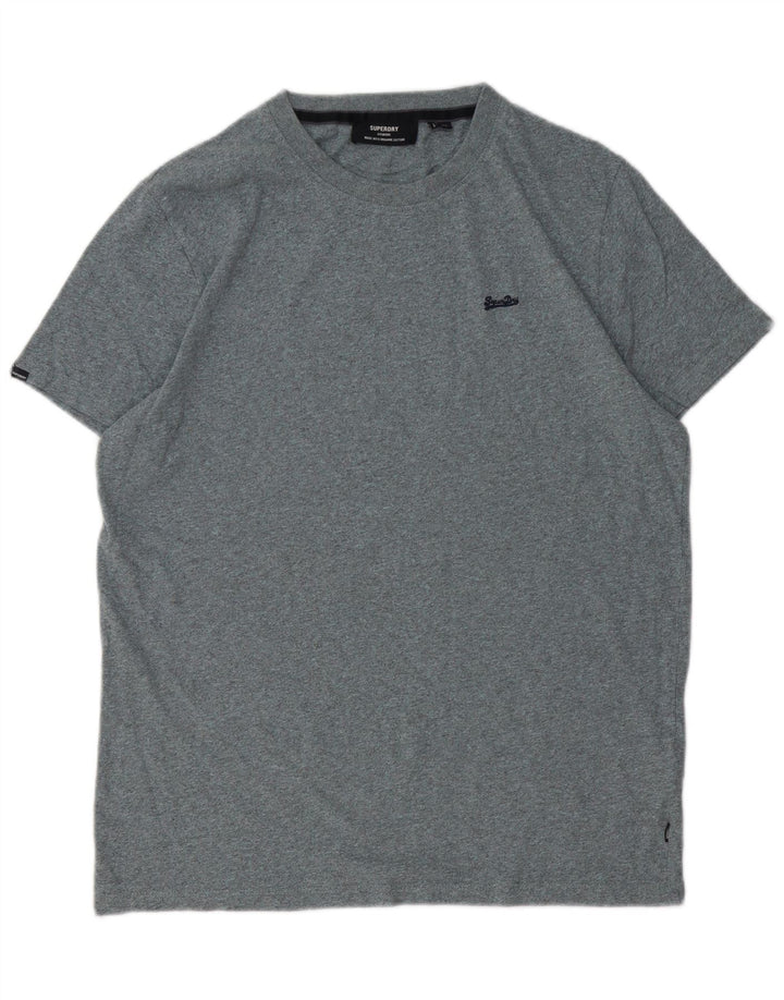 Ανδρικό T-Shirt SUPERDRY Top XL Γκρι βαμβακερό