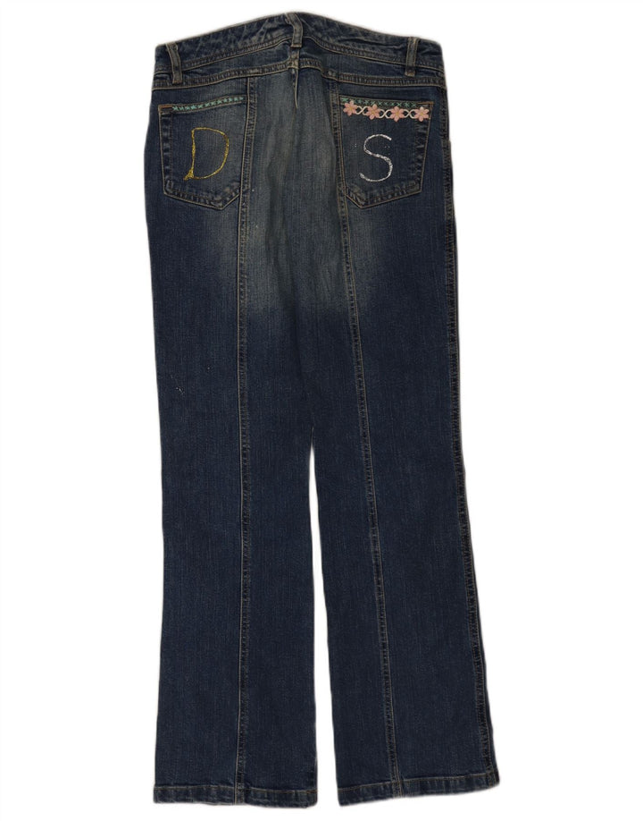 Vintage Γυναικείο Bootcut Jeans W28 L31 Navy Blue