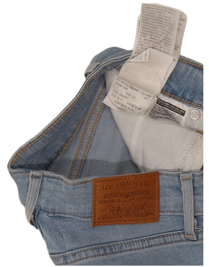 Γυναικείο Skinny Jeans Levi's W26 L30 Blue Lyocell