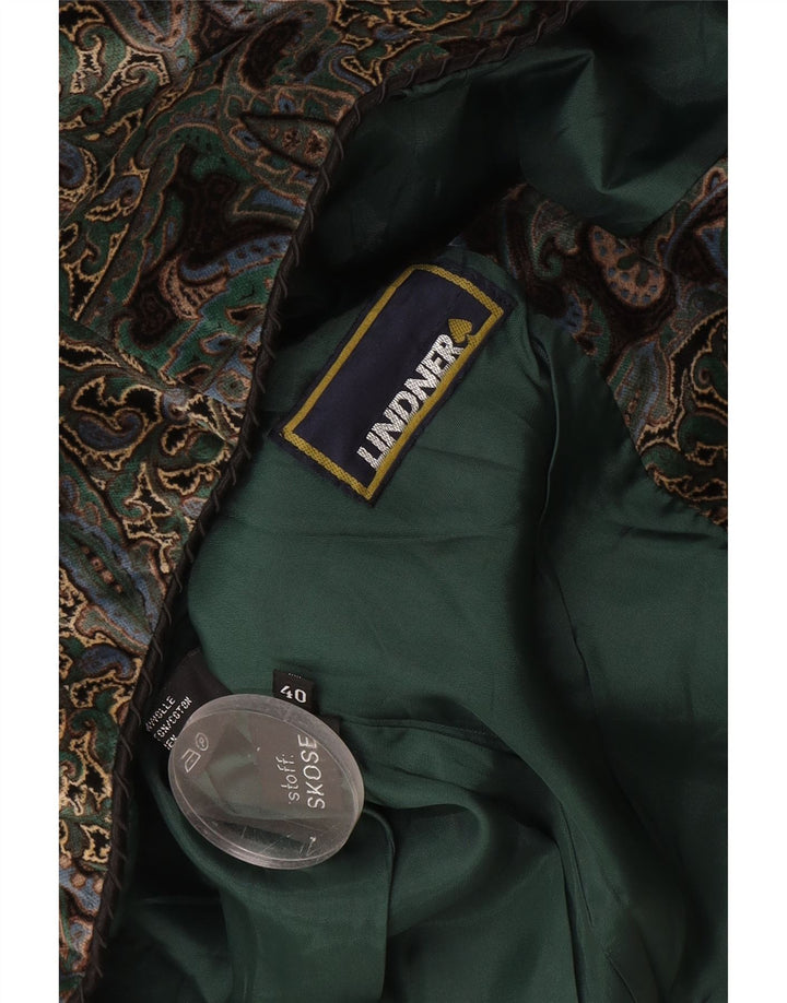 Vintage Γυναικείο Μπουφάν με 5 κουμπιά μπλέιζερ EU 40 Medium πολύχρωμο Paisley