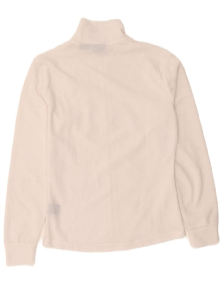 Fila Γυναικείο Fleece Jacket UK 12 Medium White Polyester