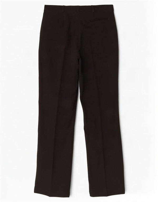 Topshop Γυναικείο ίσιο παντελόνι UK 12 Medium W30 L30 μαύρο πολυεστέρα