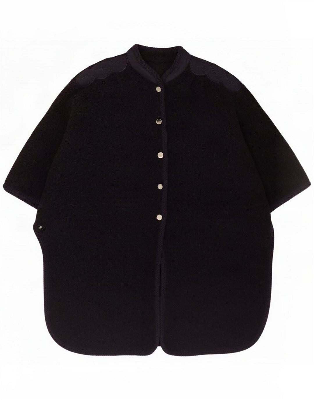 Vintage Γυναικείο Παλτό Poncho One Size Navy Blue