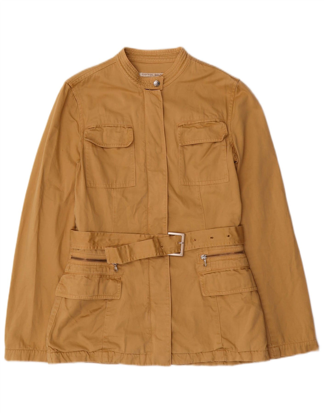 Βαμβακερή ζώνη Γυναικείο Utility Jacket UK 10 Small Beige