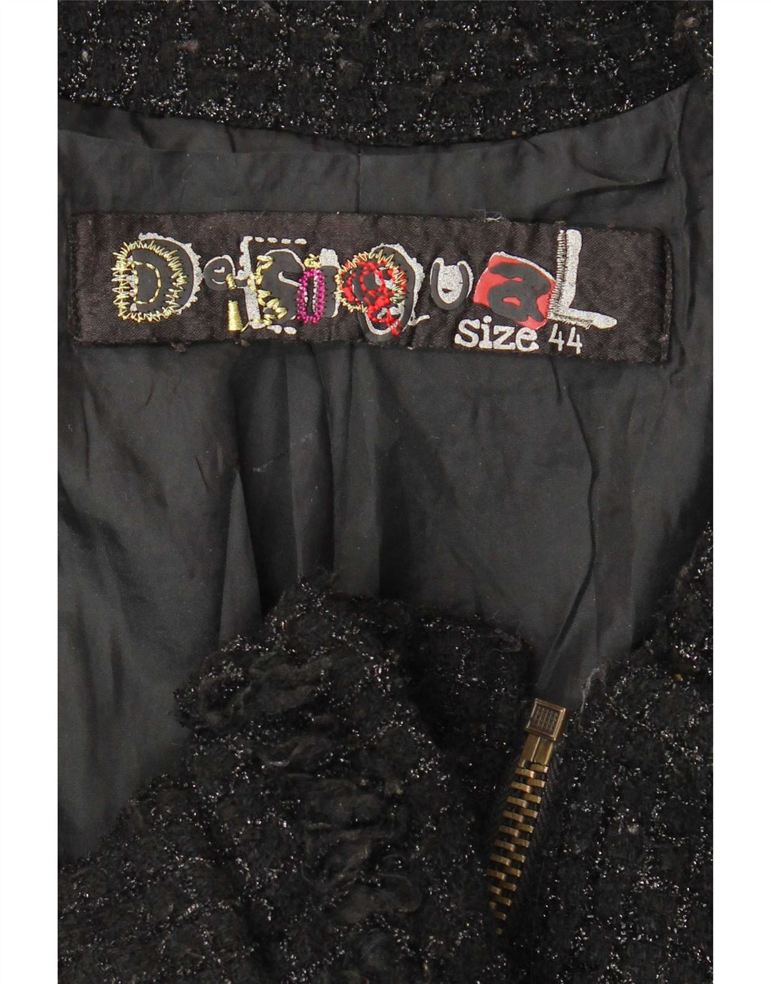 Desigual Γυναικείο Utility Μπουφάν EU 44 XL Μαύρο