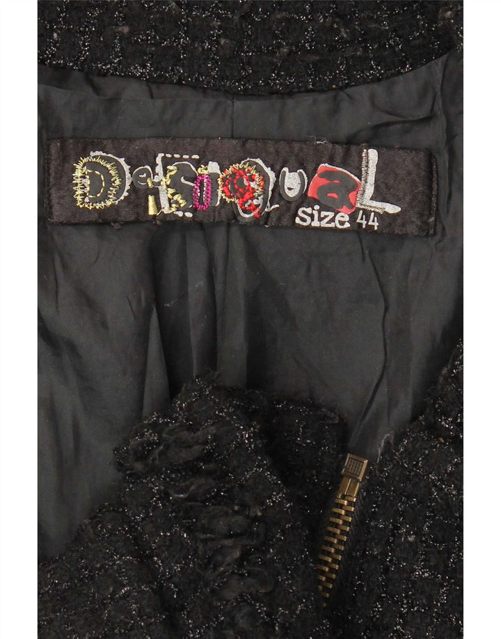 Desigual Γυναικείο Utility Μπουφάν EU 44 XL Μαύρο