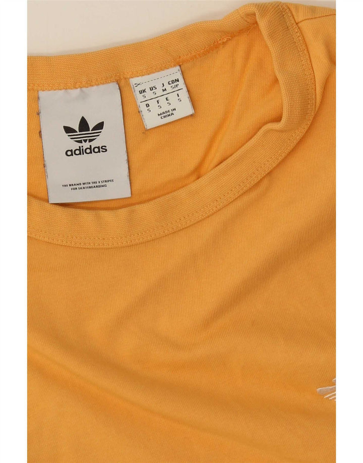 Ανδρικό T-Shirt Adidas Top Μικρό Πορτοκαλί