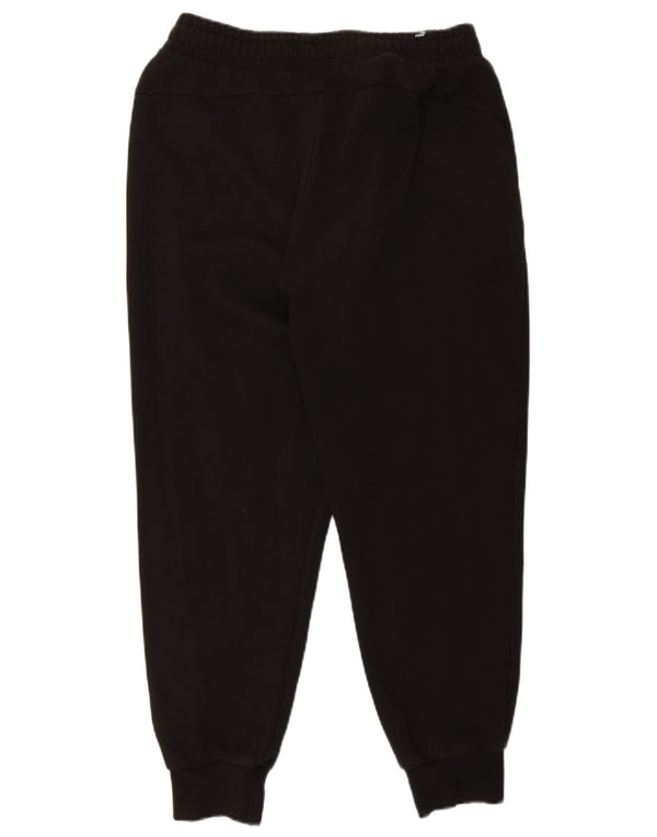 Puma γυναικεία αθλητική φόρμα παντελόνι Joggers UK 14 μεγάλα μαύρα βαμβακερά σπορ