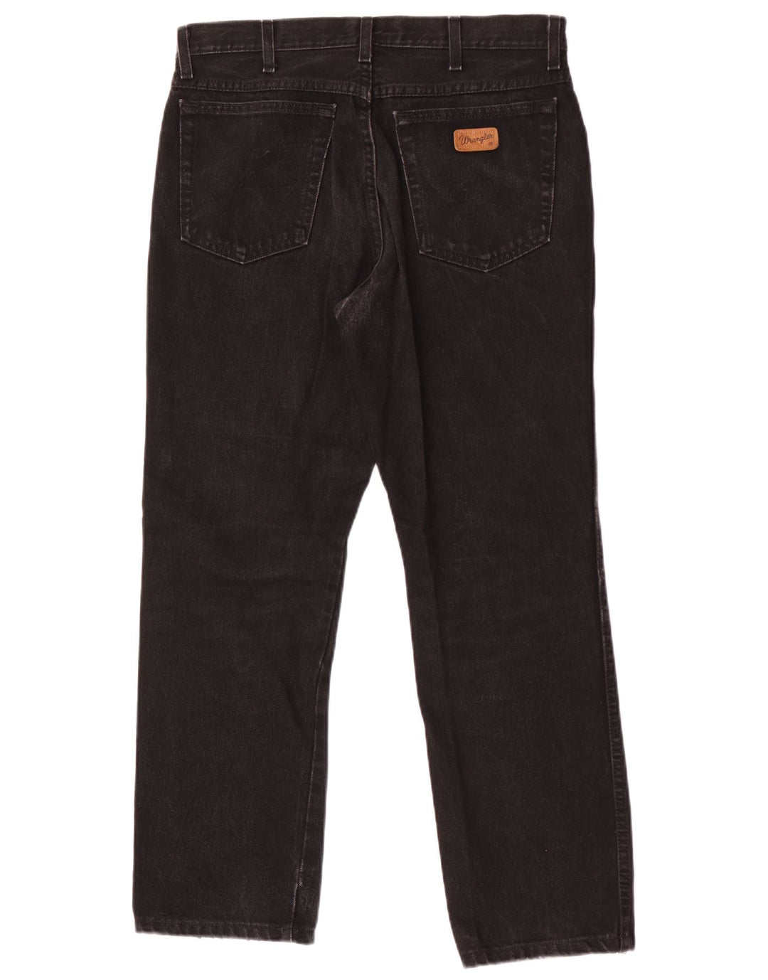 Ανδρικό τζιν Wrangler ίσιο W32 L29 Μαύρο