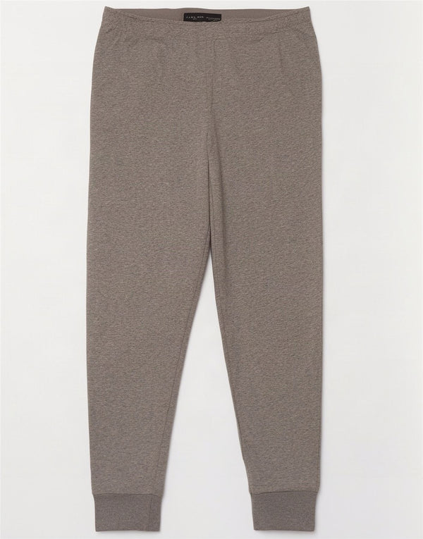 Ανδρική φόρμα Zara Παντελόνι Joggers Μεγάλο Γκρι Βαμβακερό