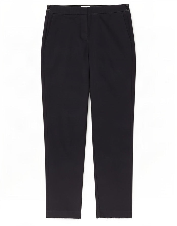 Zara Γυναικείο ίσιο παντελόνι Chino Medium W28 L27 Navy Blue
