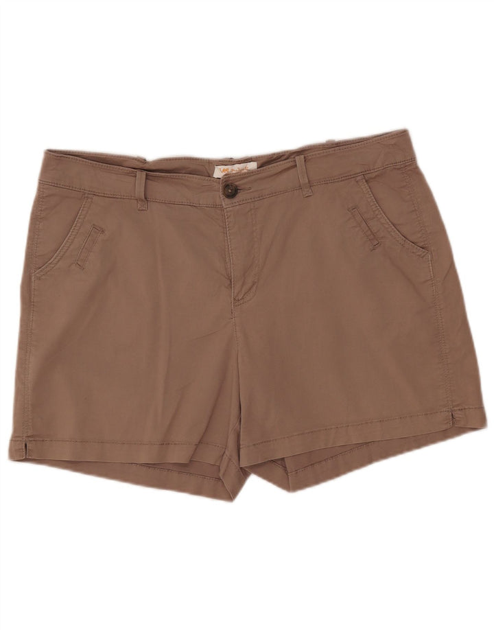 LEE Γυναικείο Σορτς Chino US 16 2XL W38 Καφέ βαμβακερό