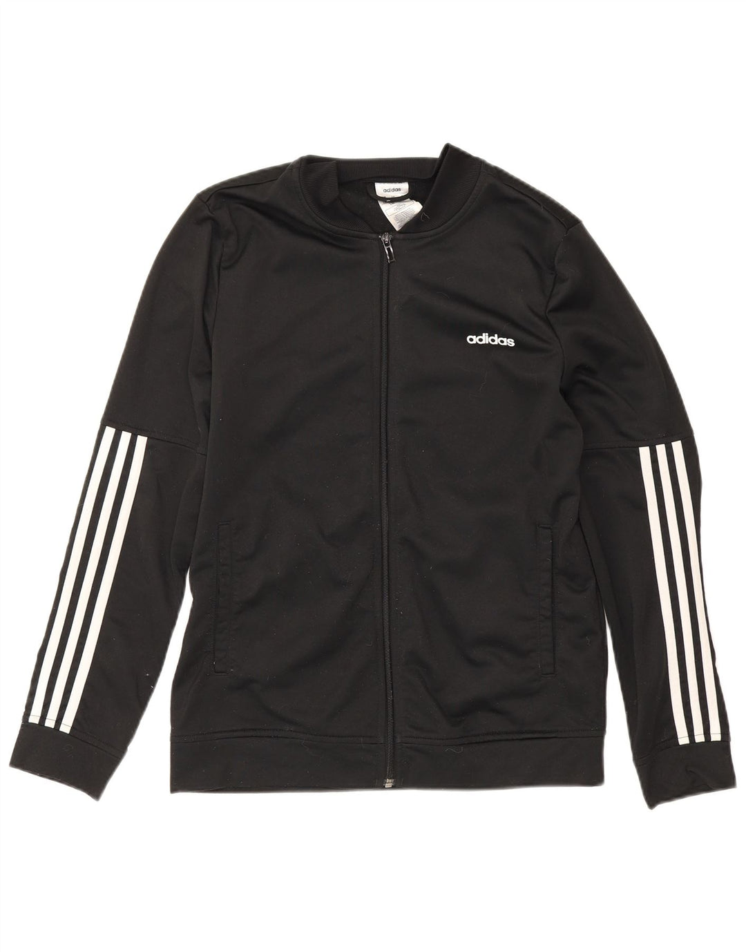 Γυναικεία αθλητική φόρμα Adidas Top Jacket UK 16/18 Large Black Polyester