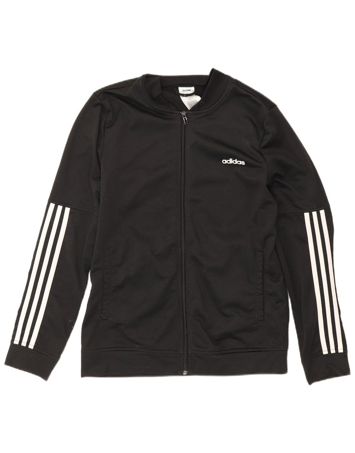 Γυναικεία αθλητική φόρμα Adidas Top Jacket UK 16/18 Large Black Polyester