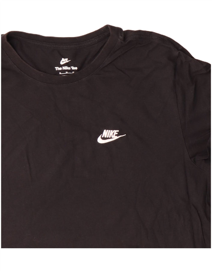 Ανδρικό T-Shirt Nike XL Μαύρο βαμβακερό