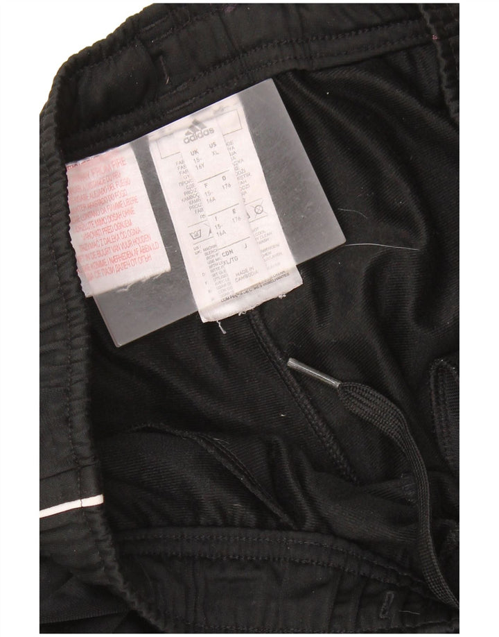 Adidas Κορίτσια αθλητική φόρμα παντελόνι Joggers 15-16 ετών Μαύρο Πολυεστέρα