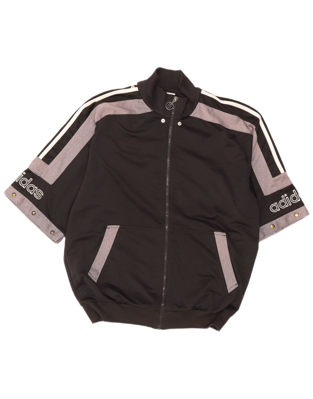 Ανδρική φόρμα γυμναστικής ADIDAS Top Jacket UK 40/42 Medium Black Colourblock