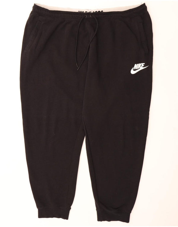 Ανδρική φόρμα NIKE Παντελόνι Joggers 3XL Μαύρο βαμβακερό