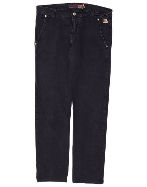 Roy Rogers Ανδρικό ίσιο τζιν IT 48 Medium W34 L30 Navy Blue Cotton