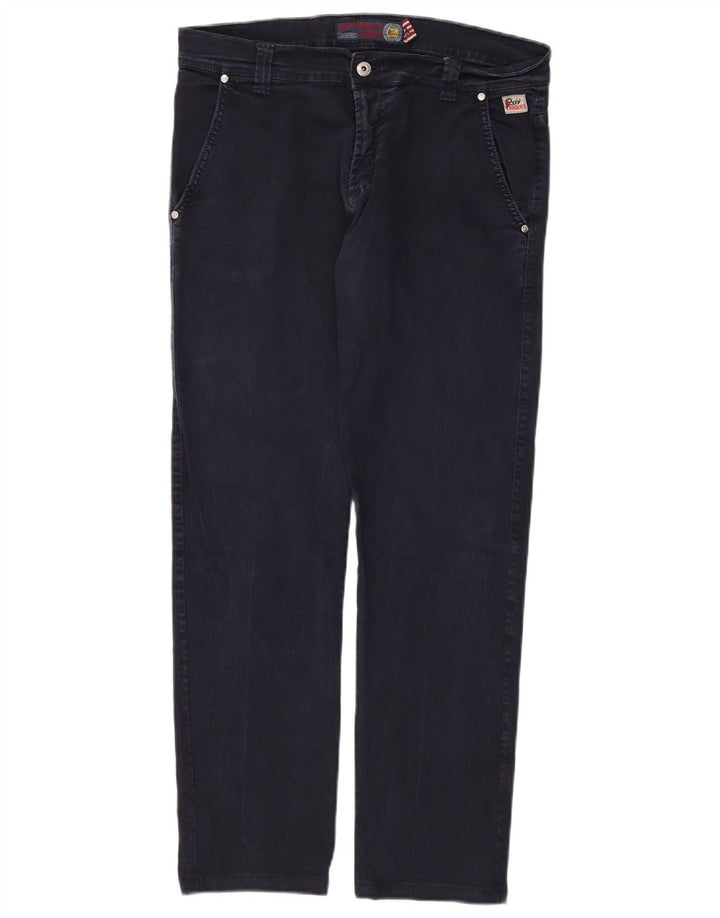 Roy Rogers Ανδρικό ίσιο τζιν IT 48 Medium W34 L30 Navy Blue Cotton