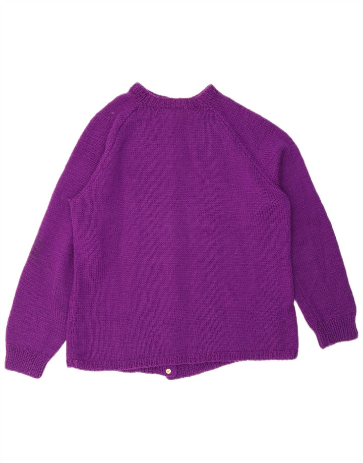 Vintage γυναικεία ζακέτα πουλόβερ UK 14 Medium Purple