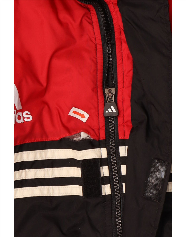 Ανδρικό παλτό ADIDAS Loose Fit Padded UK 40/42 Medium Black Colourblock