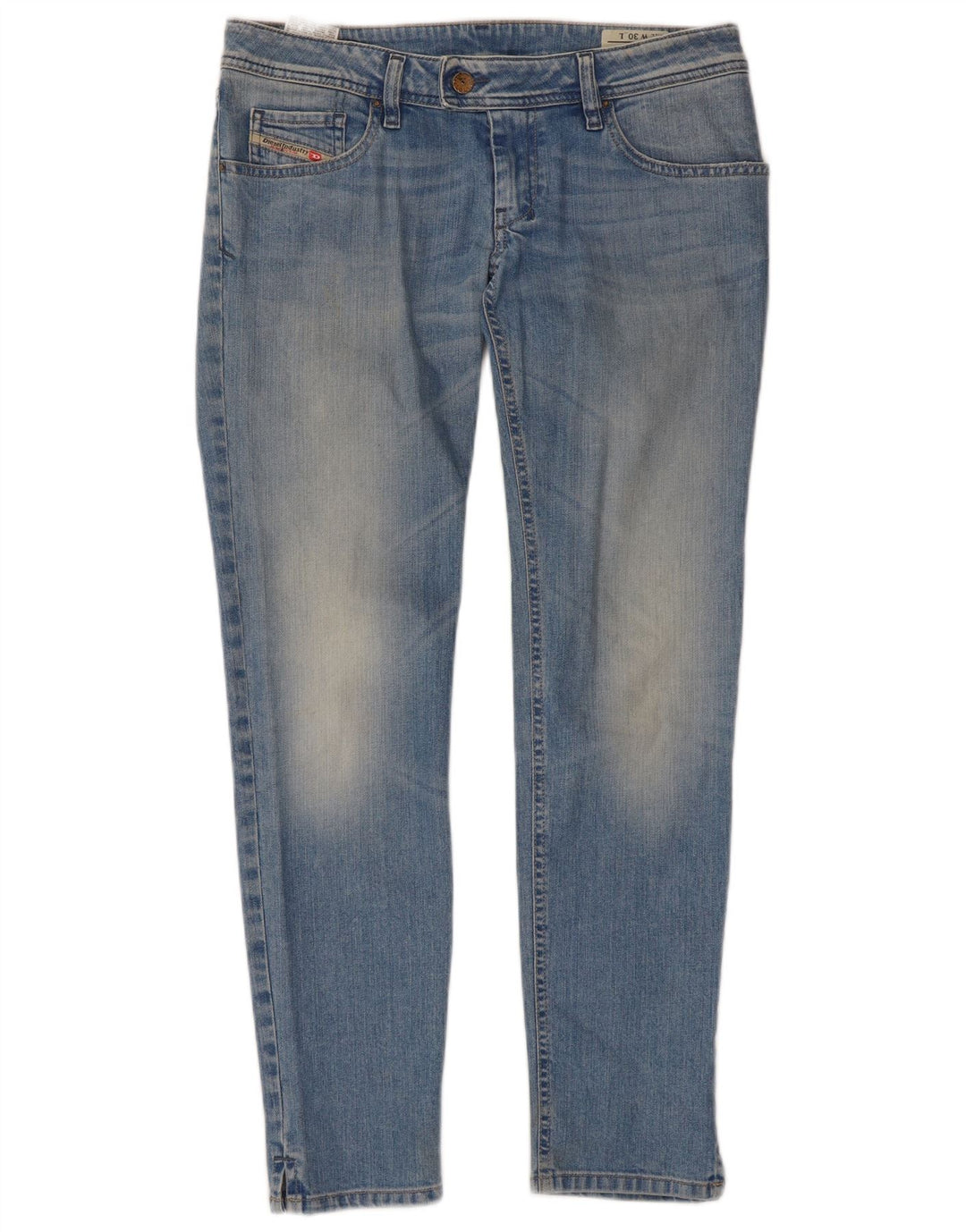 Diesel Γυναικείο Nevy Slim Jeans W30 L29 Μπλε βαμβακερό