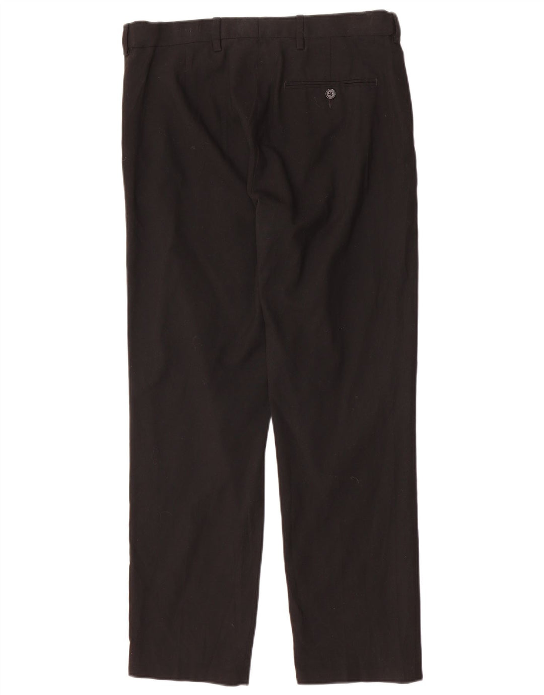 Marks & Spencer Ανδρικό ίσιο παντελόνι Chino με κανονική εφαρμογή W32 L29 Μαύρο