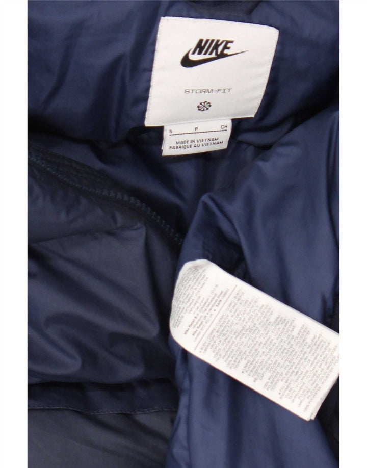 Ανδρικό μπουφάν Nike Storm-Fit με κουκούλα UK 36 Small Navy Blue Polyester
