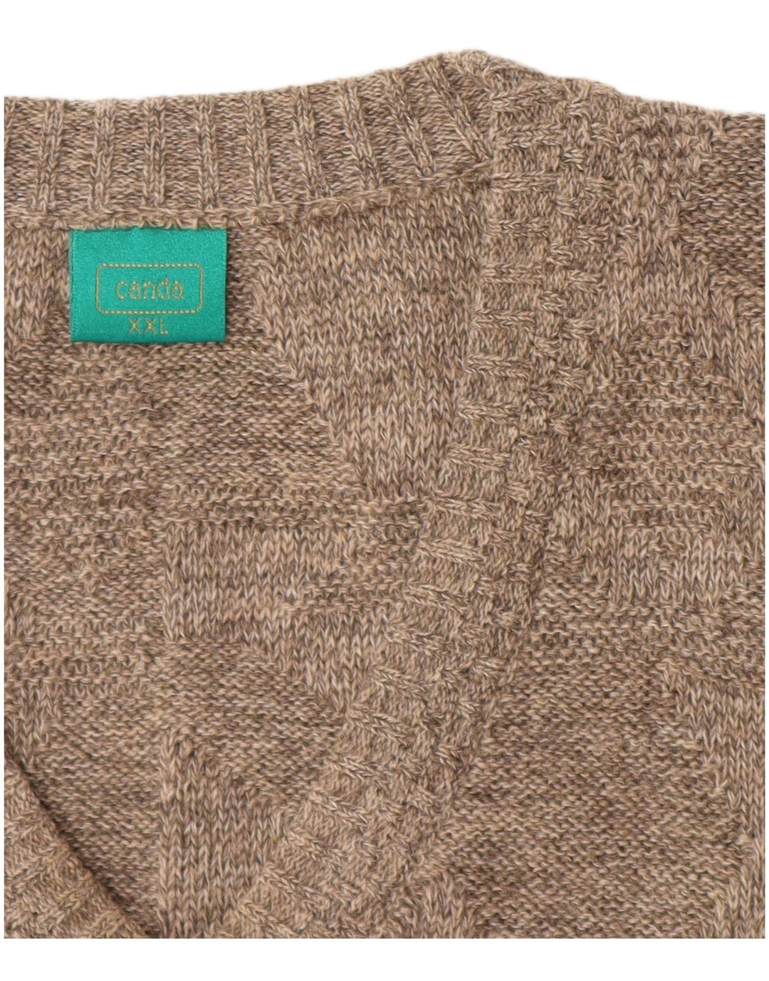Canda Ανδρικό Γιλέκο Tank Top 2XL Μπεζ Ακρυλικό