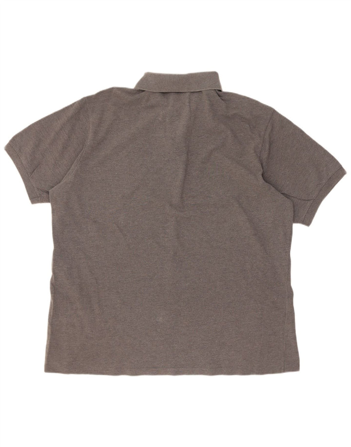 Ανδρικό πουκάμισο Polo Lacoste Νούμερο 7 2XL Γκρι