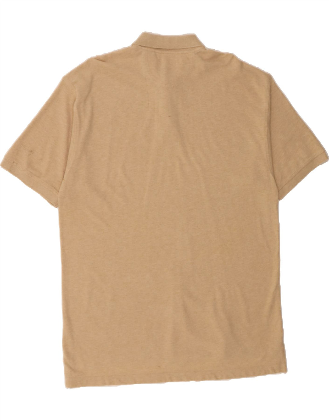 IZOD Mens Polo Shirt XL Beige Cotton Vintage Izod and Second-Hand Izod from Messina Hembry 