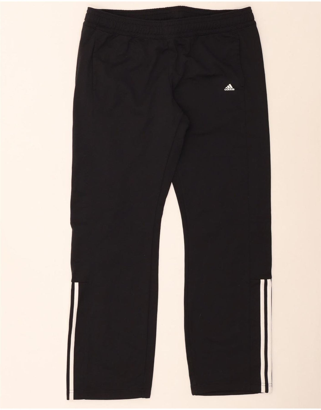 Adidas Γυναικεία φόρμα παντελόνι UK 16/18 Large Μαύρο Πολυεστέρας
