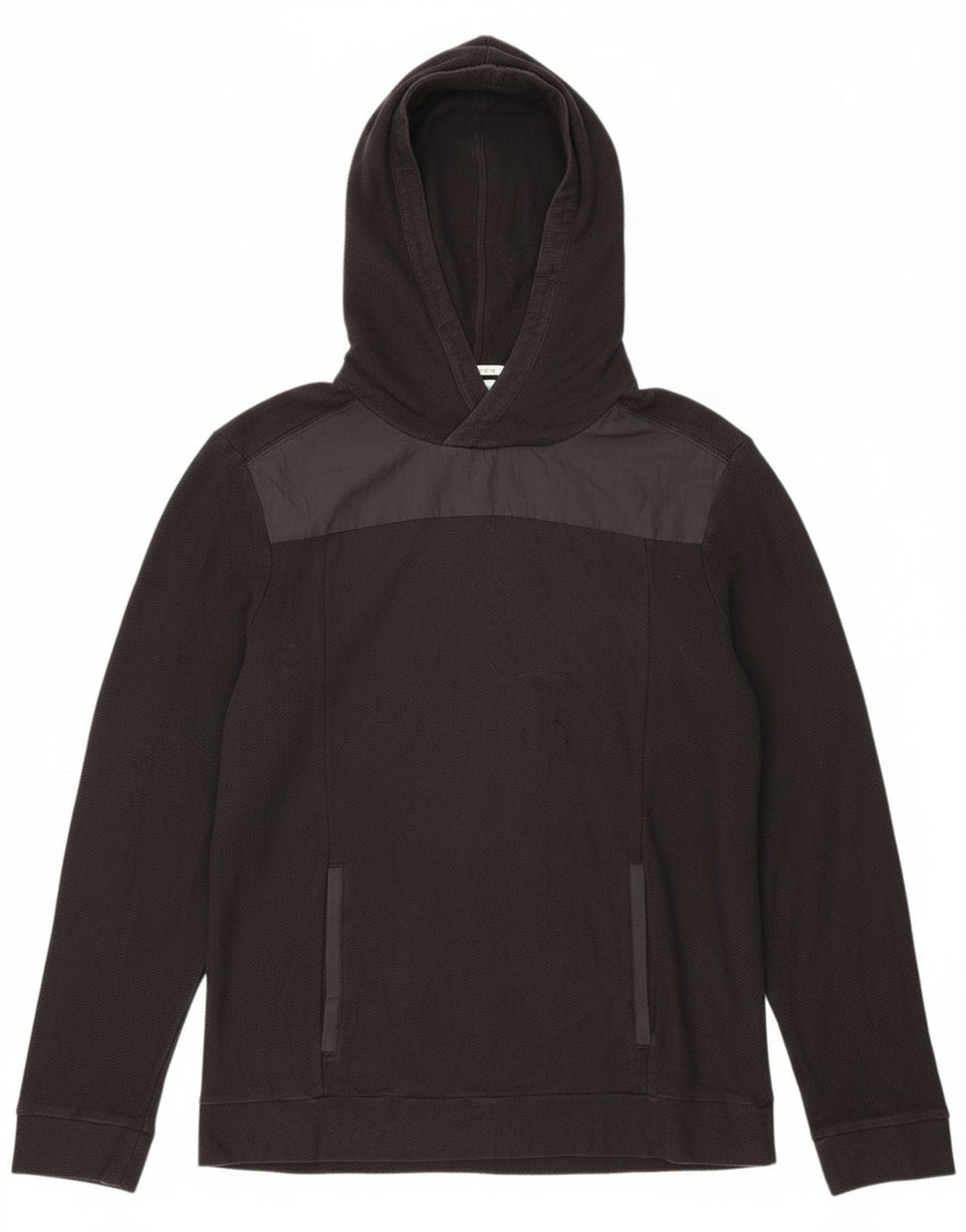 Calvin Klein Ανδρικό με κουκούλα, μεσαίο μαύρο Colourblock