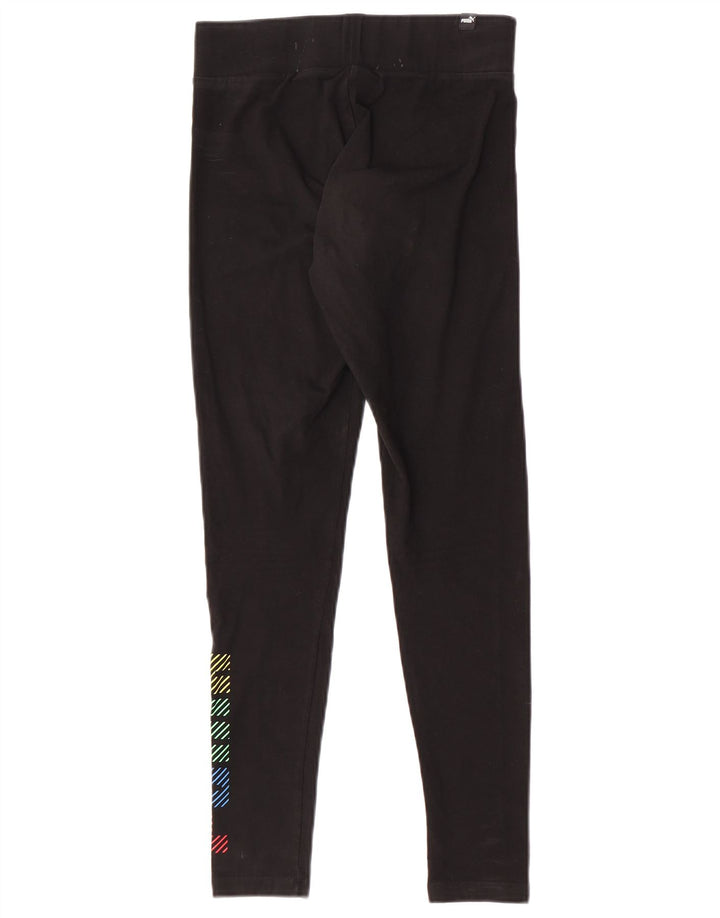 Γυναικεία γραφικά κολάν Puma UK 12 Medium Black