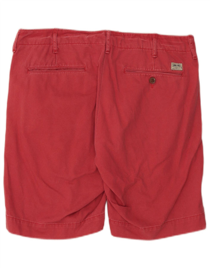 Ανδρικό σορτς Chino Ralph Lauren Denizen W32 Μεσαίο κόκκινο βαμβακερό