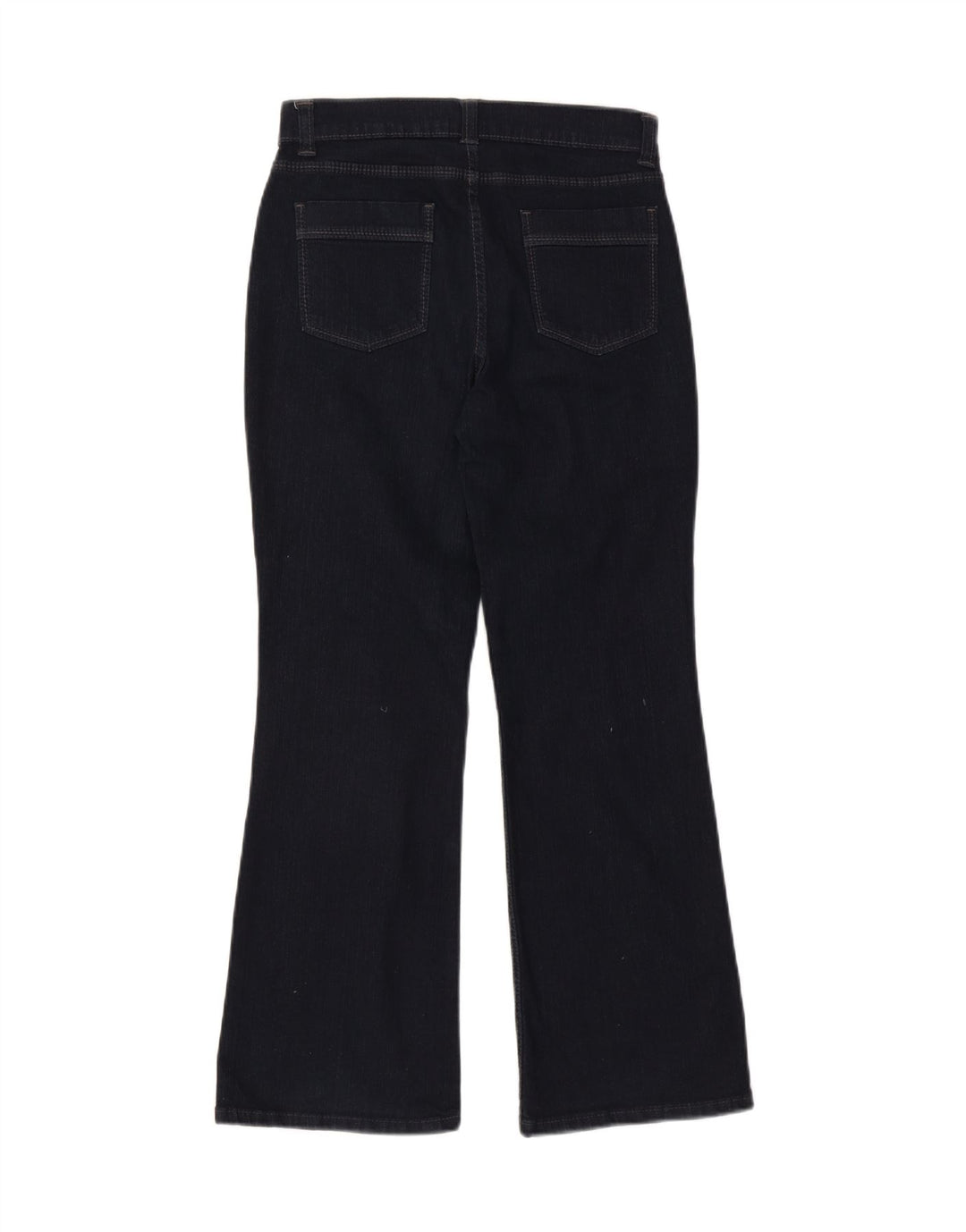 Marks & Spencer Γυναικεία Short Bootcut Jeans UK 10 Small W27 L28 Navy Blue
