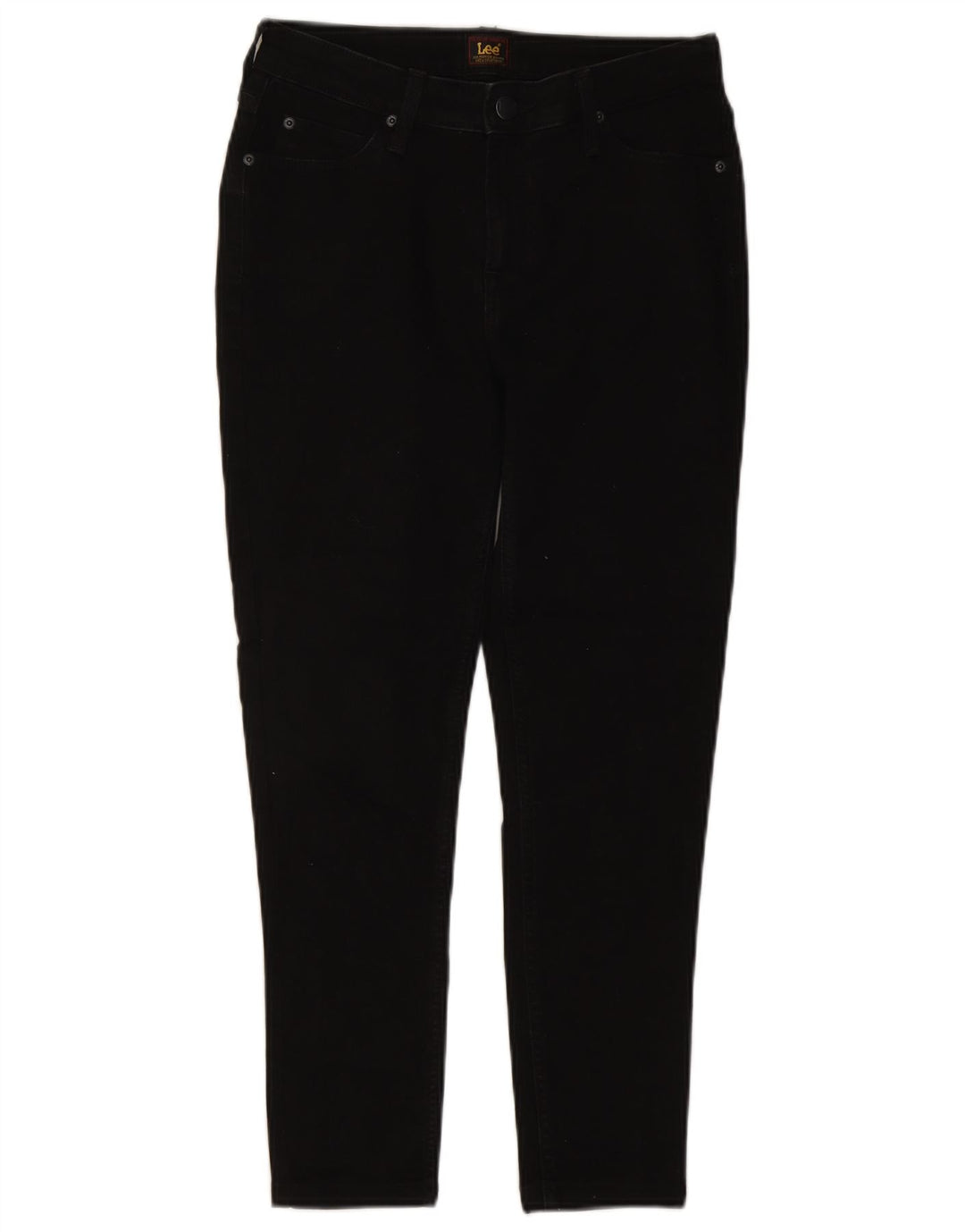 Lee Womens Marion Stretch Slim Jeans W29 L25 Μαύρο βαμβακερό