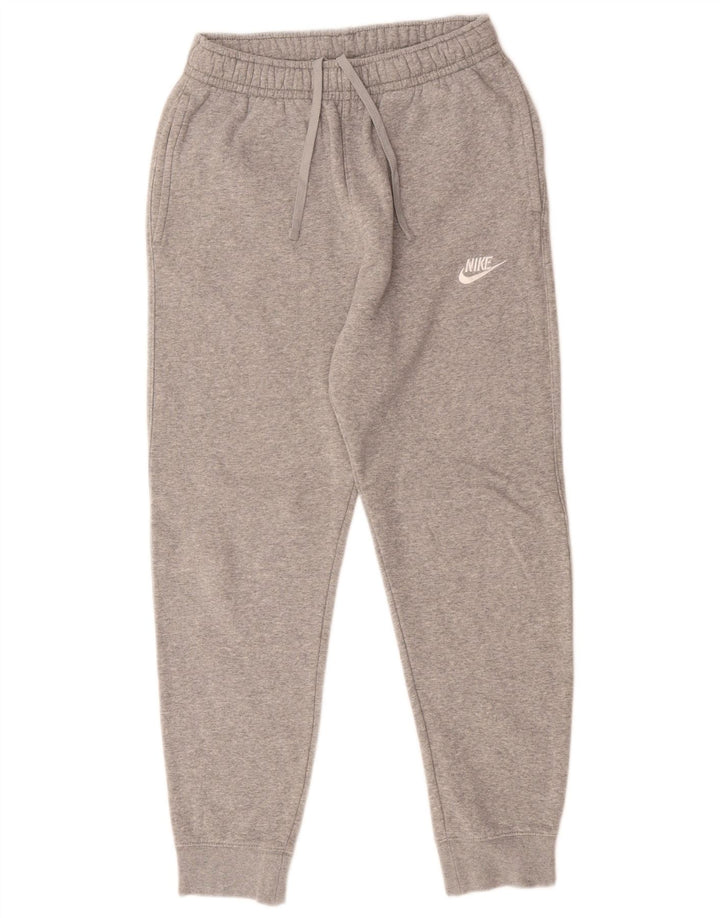 Γυναικεία αθλητική φόρμα NIKE Παντελόνι Joggers UK 10 Small Grey Cotton