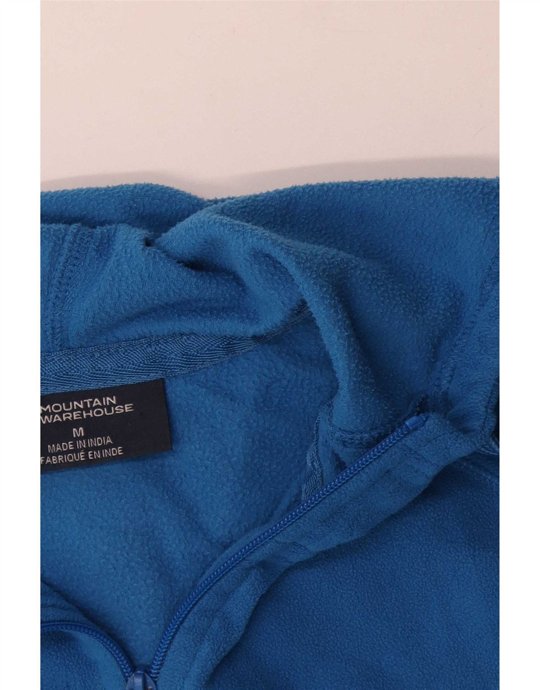 Ανδρικό μπουφάν με κουκούλα Mountain Warehouse Fleece UK 38 Medium Blue Polyester