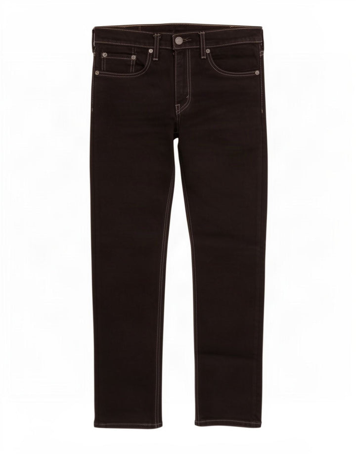 Γυναικείο Slim Jeans Levi's W31 L30 μαύρο βαμβακερό