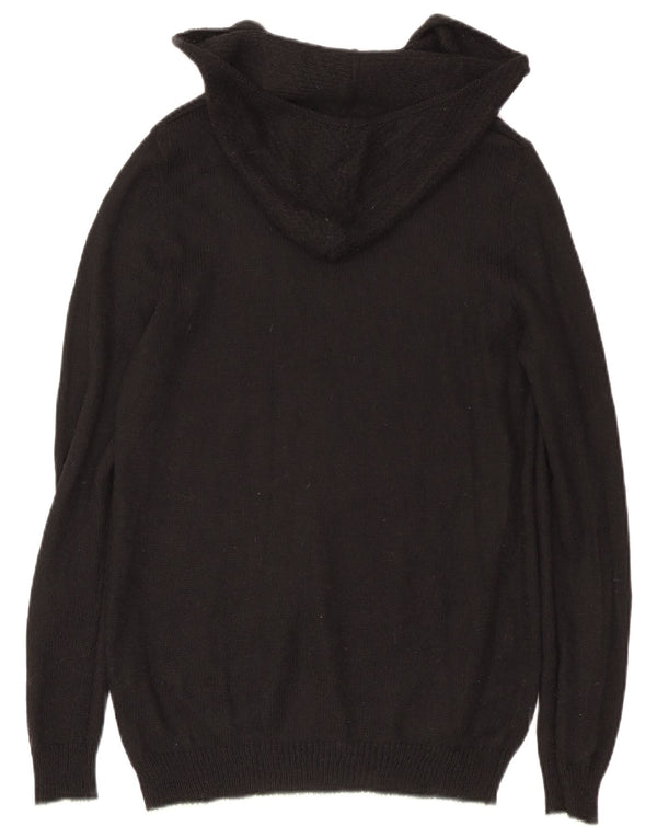 Calvin Klein Jeans Γυναικείο πουλόβερ με κουκούλα UK 20 2XL Μαύρο Ακρυλικό