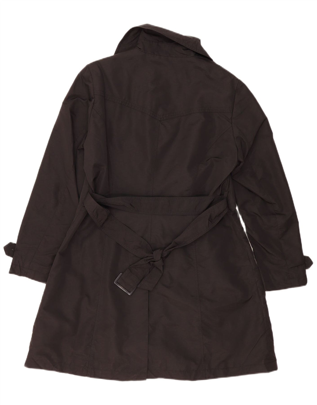Marks & Spencer Γυναικεία καμπαρντίνα UK 14 Large Black Polyester
