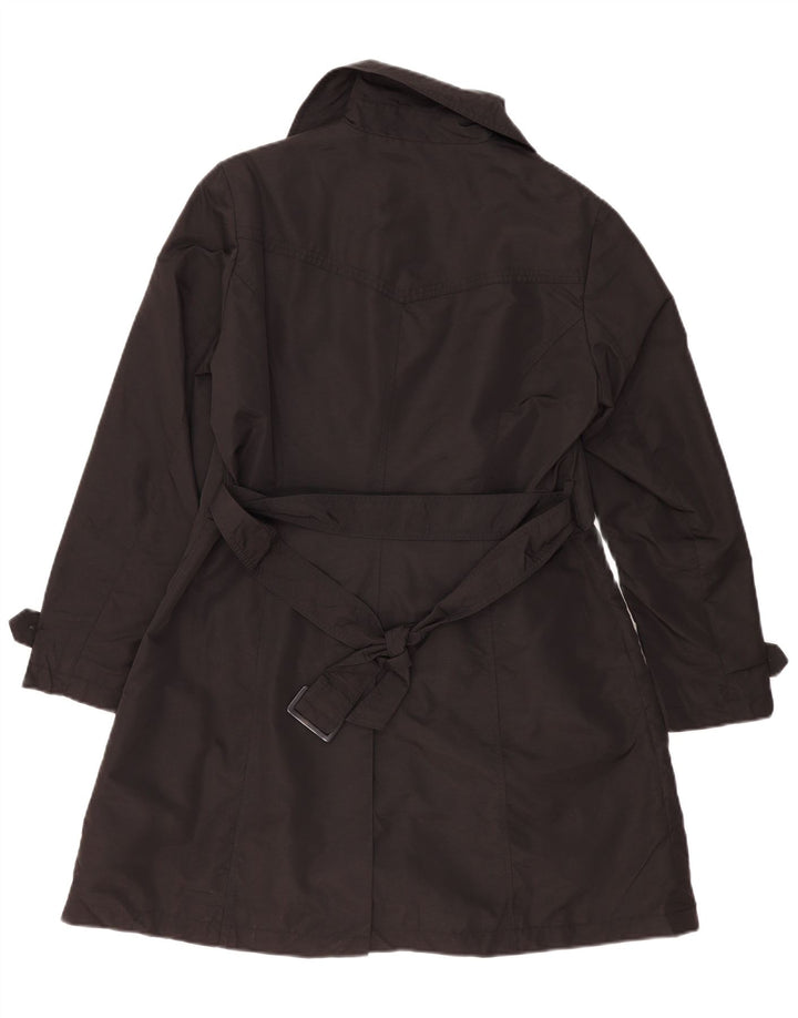Marks & Spencer Γυναικεία καμπαρντίνα UK 14 Large Black Polyester