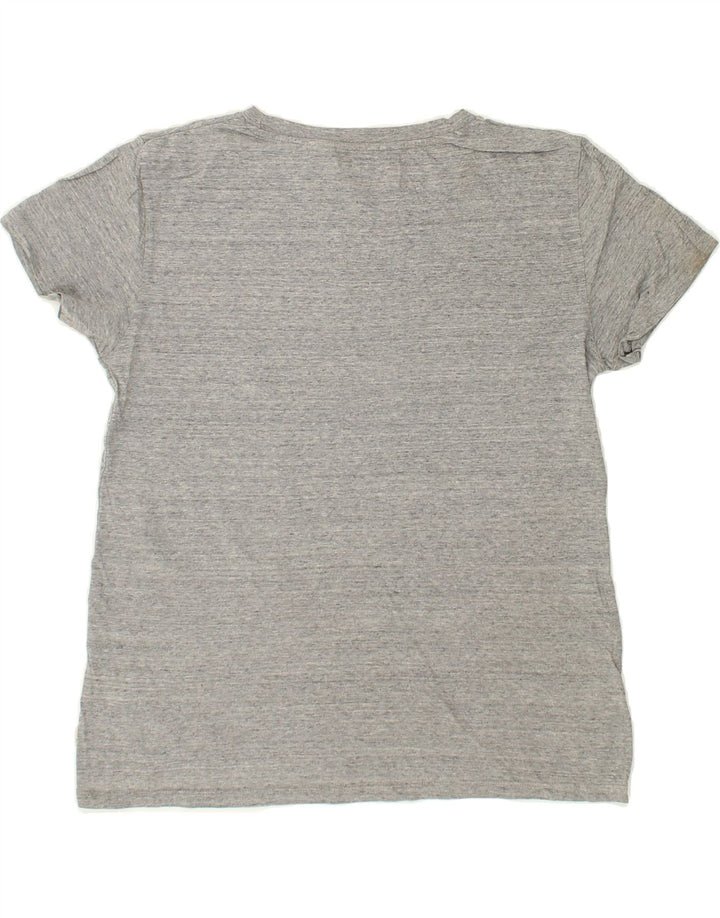 LEVI'S Womens Graphic T-Shirt Top UK 14 Medium Grey | Vintage Levi's | Thrift | Second-Hand Levi's | Used Clothing | Messina Hembry 