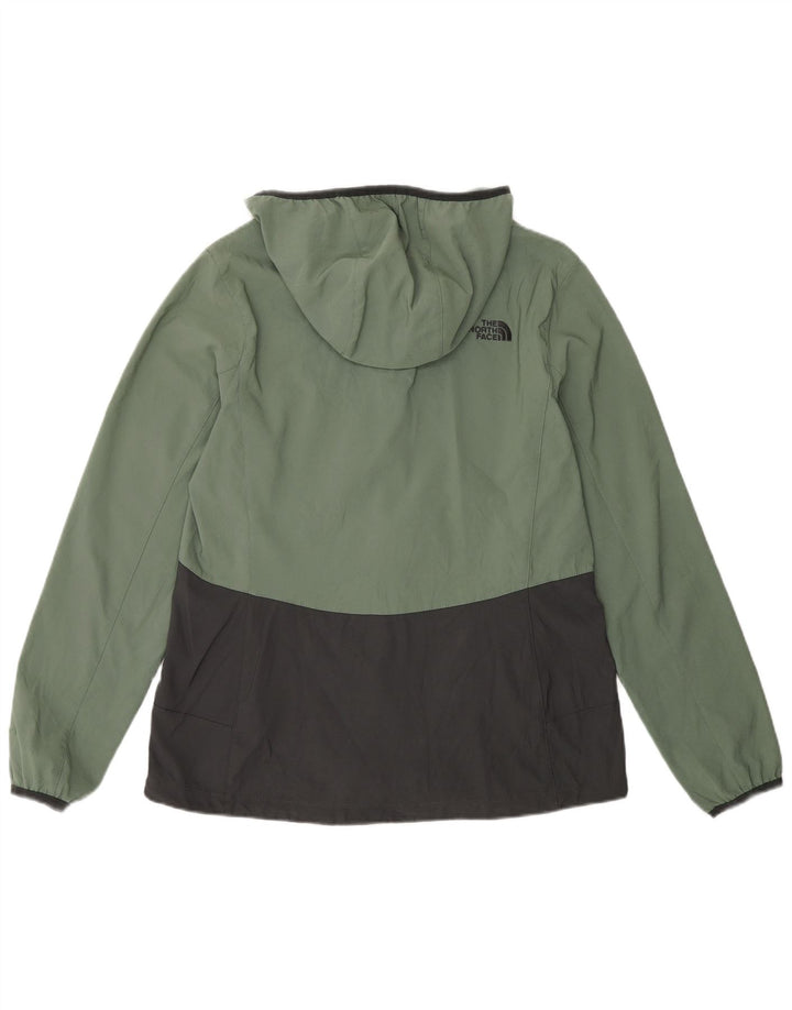 The North Face γυναικεία αθλητική φόρμα Top Jacket UK 14 Medium Green Colourblock