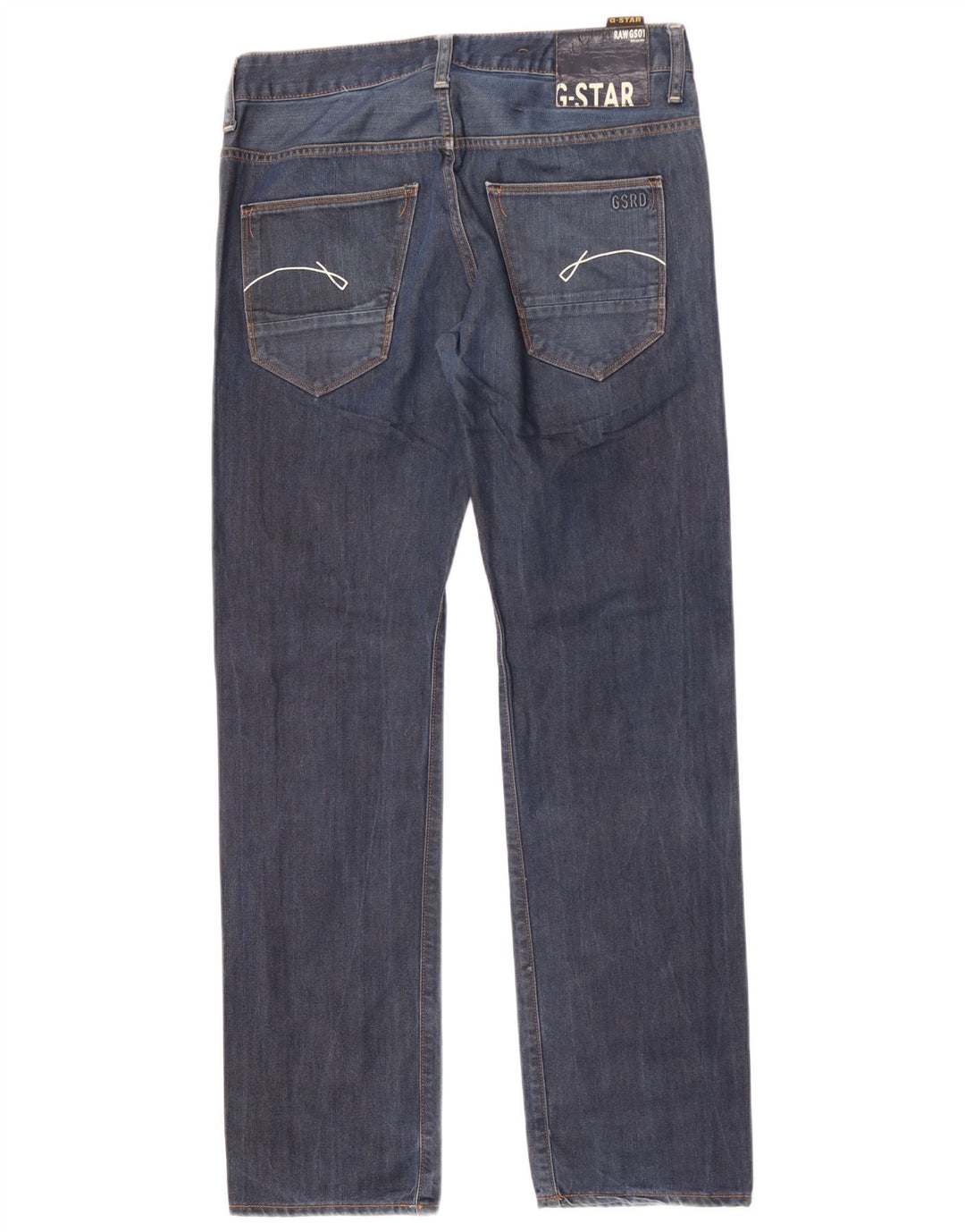 Ανδρικό τζιν ίσιο G-Star W31 L34 Navy Blue Cotton