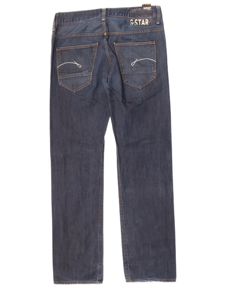Ανδρικό τζιν ίσιο G-Star W31 L34 Navy Blue Cotton